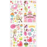 Cupcake Tilda tyyliset sein�tarrat