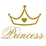 Princess + kruunu seintarra