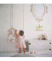 Princess + kruunu seinätarra